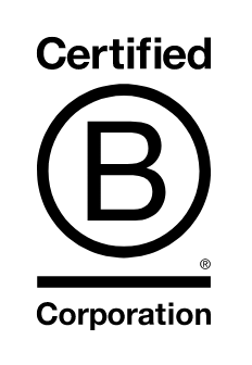 B Corporationの認証ロゴ